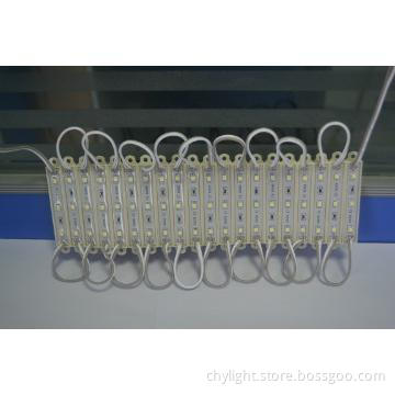 White Color DC12V  High Lumens 3pcs LED Modules 5050 CE ROHS